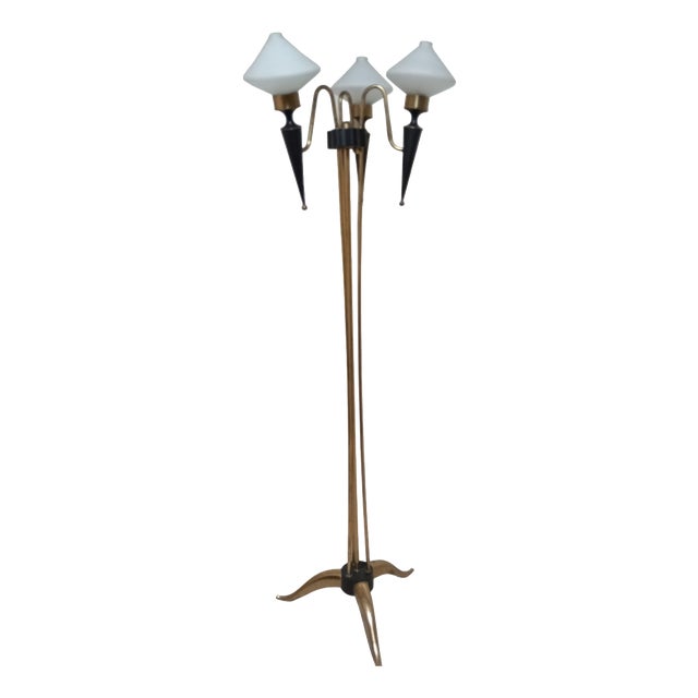Vintage Floor Lamp from Maison Arlus, France, 1960s For Sale