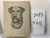 1940s Original Signed Graphite Illustration of Terrier Dog Portrait, 12 × 9 In. For Sale In Atlanta - Image 6 of 6