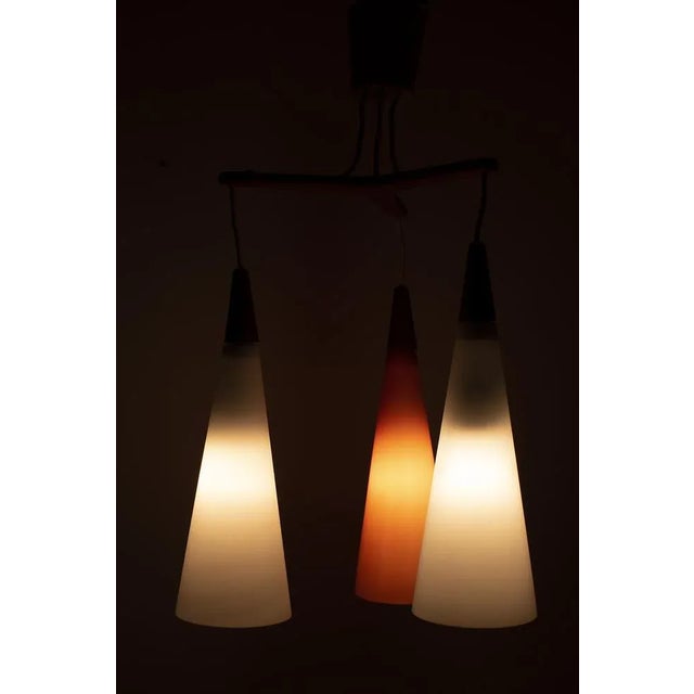 Vintage Scandinavian Cascade Pendant For Sale - Image 5 of 7