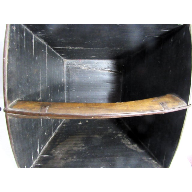 Rustic Antique Chinese Rice Wedding Bucket Basket For Sale In New Orleans - Image 6 of 14
