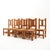 Handmade Oak Chairs, 1970s, Set of 8 For Sale - Image 9 of 16