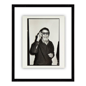 Fred McDarrah, John Cage, 1977, Vintage Silver Gelatin Signed Photograph