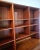 1960s Danish Teak Double Wall Unit by Erik Brouer for Brouer Mobelfabrik - Set of 2 For Sale - Image 9 of 12