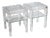 Acrylic Glass Side Tables from Fabianart, Rome / Italy, 1990s, Set of 2 For Sale