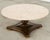 Midcentury Round Marble Top Pedestal Cocktail Table For Sale - Image 9 of 16