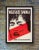 Renowned Polish poster artist Jakub Erol focused on a stark monochrome portrait of Bruce Lee punctuated with a blood red...