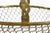 Metal Vintage Brass Wire Mesh Basket For Sale - Image 7 of 10