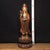 Art Deco Vintage Gilded Bronze Standing Guanyin Bodhisattva on Lotus Base For Sale - Image 3 of 9