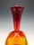 Vintage Mid-Century Modern Amberina Red & Orange Glass Vase For Sale In New York - Image 6 of 8