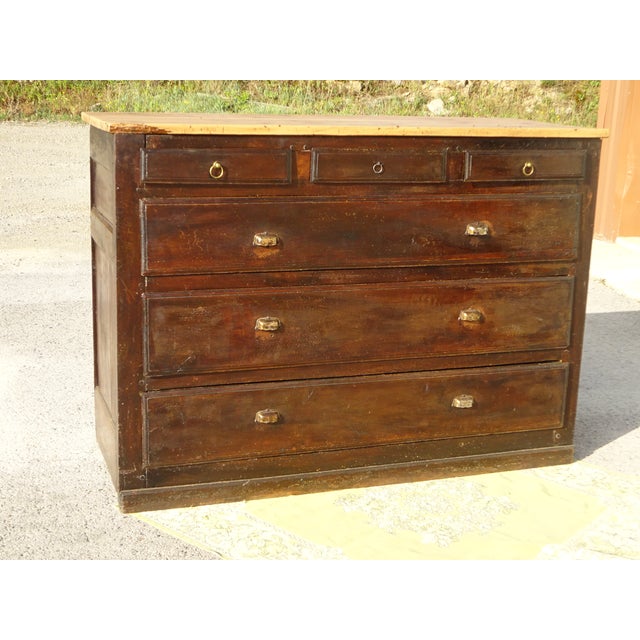 Chest of Drawers in Beech, 19th Century For Sale - Image 5 of 18