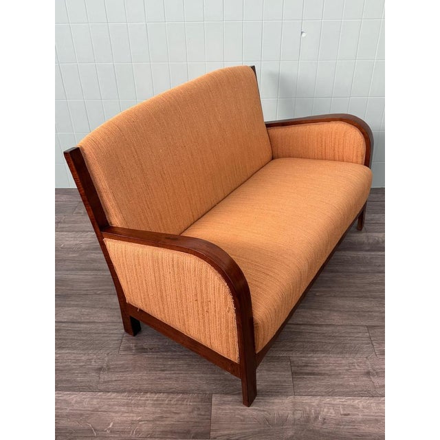1930s Antique Art Deco Sofa in Bentwood, 1930s For Sale - Image 5 of 11