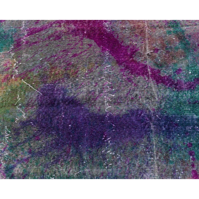 Abstract Modern “Daliesque” Wool Rug by Doris Leslie Blau For Sale - Image 4 of 7
