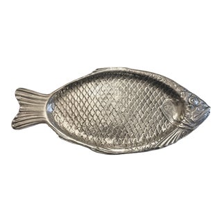 Vintage Reed & Barton Silverplate Fish Tray or Platter For Sale