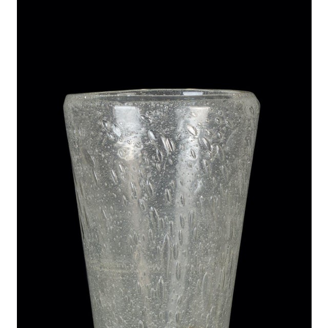 Vintage Blown Glass Vase, Italy, 1970s For Sale - Image 3 of 5