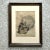 Vintage Boho Original Pencil Sketch of Skull For Sale - Image 10 of 10