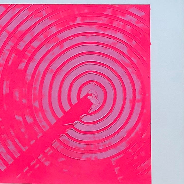 Adam Bateman [American, b. 1974] It's Pink (Field Painting) , 2016 Oil on paper Signed with date and title on verso Sheet...