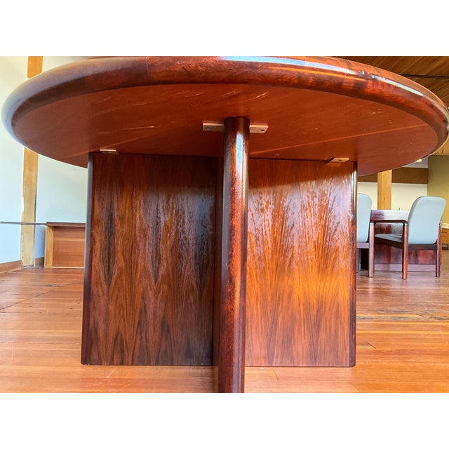 1970s Dyrlund Supreme Table in Rosewood For Sale - Image 13 of 13