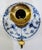 Metal Pair of Vintage Royal Copenhagen Blue Fluted Brass Push-Up Chambersticks, Denmark For Sale - Image 7 of 15