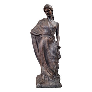Sebastián Miranda, Nude, Woman, 20th Century, Bronze For Sale