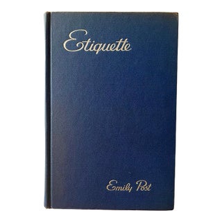 Emily Post “Etiquette” Hardcover Book For Sale