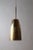 Metal Brass Cone Suspension Light, 1950s For Sale - Image 7 of 10