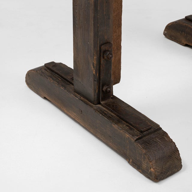 20th Century French Wooden Artist's Easel with Adjustable Tilt For Sale - Image 13 of 18