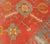 Textile Antique Turkish Oushak Rug With Tribal Medallion Design in Terracotta and Blue 10'0 X 13'8 For Sale - Image 7 of 12