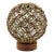 Netted Glass Fishing Float on Cork Base For Sale