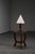 Brown Art Deco Table Lamp, France, 1940s For Sale - Image 8 of 15