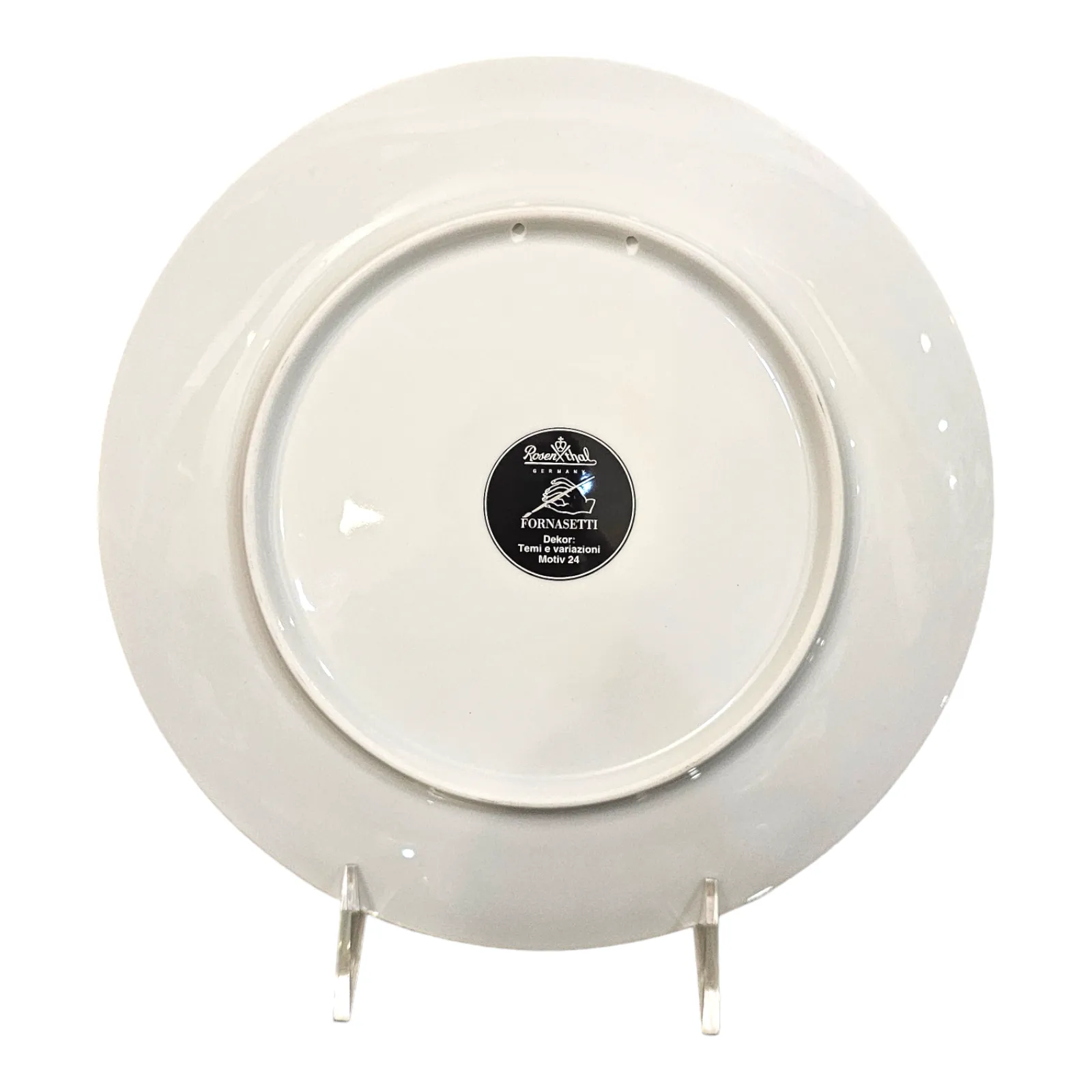 Rosenthal Fornasetti Decorative Plate, Motiv 24, Julia Collection