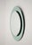 Mid-Century Modern Round Crystal Wall Mirror attributed to Cristal Art, Italy, 1970s For Sale - Image 3 of 15