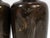 Japonisme Pair of Japanese Bronze Vase with Metal Inlays by Mitsufune For Sale - Image 3 of 12