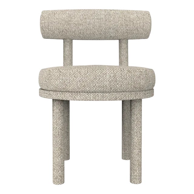 Moca Chair in Safire 04 Fabric by Studio Rig for Collector For Sale