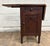 This is an antique, believed to be English Regency, Pembroke drop leaf side table or nightstand. Wood appears to be...