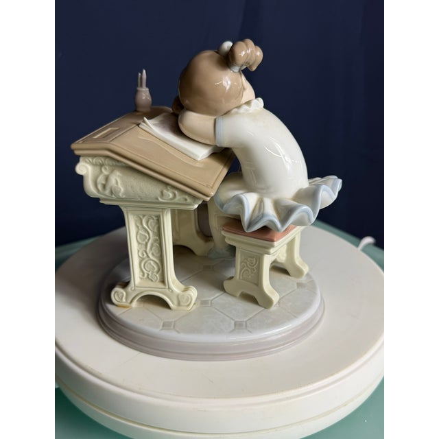 2000 - 2009 Lladró, Waiting for the Bell, 2000s, Porcelain For Sale - Image 5 of 9