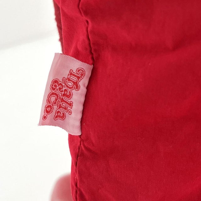 Red 2-Seater Sofa in Metal and Fabric from Thalia & Co, 1980s For Sale - Image 11 of 12