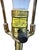 Vintage Marbro Hollywood Regency Glass and Gold Table Lamp For Sale - Image 9 of 10