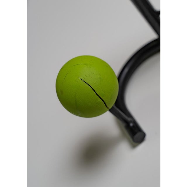 Wall-Mounted Coat Rack by Mathieu Matégot, France, 1950 For Sale - Image 4 of 8