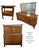 Kent-Coffey “Amerasia” Walnut Triple Dresser With Original Mirror, Mid-Century Modern For Sale - Image 12 of 12