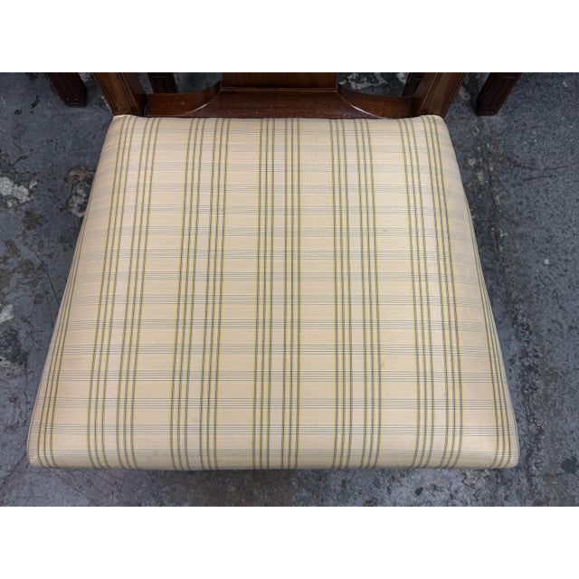 Wood Burton Ching Chippendale Dining Chairs, Set of Four For Sale - Image 7 of 12