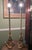 Neoclassical Pair Vintage 1987 Chapman Brass Dolphin Buffet Lamps Black Gold Foil Shades 37" For Sale - Image 3 of 13