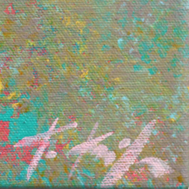 Pink Pacific - Original Coastal Landscape Acrylic Painting on Canvas by Kathleen Keifer For Sale - Image 9 of 9