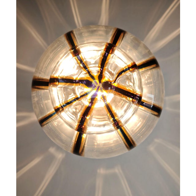 Murano Glass Pendant Lamp by Toni Zuccheri, 1970s For Sale - Image 17 of 18