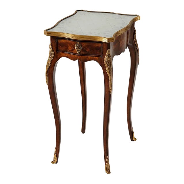 Louis Xv Serpentine Side Table For Sale