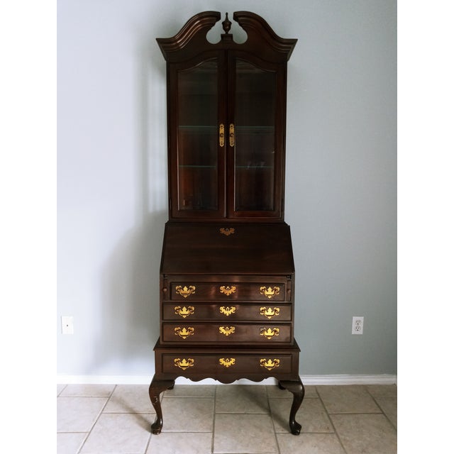 1990s Ethan Allen Court Secretary Desk Chairish