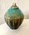 Late 20th Century Studio Turquoise Glaze Covered Ceramic Dish For Sale - Image 5 of 9