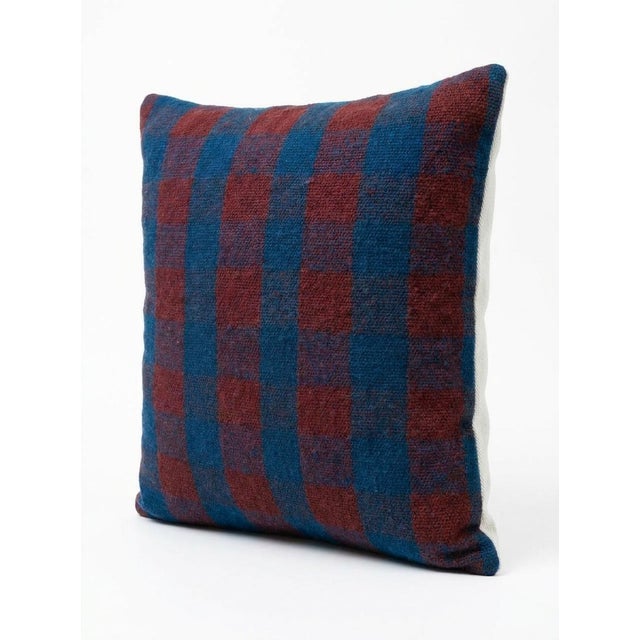 Mid-Century Modern Turkish Wool Kilim Pillow Cover 15'' X 16'' For Sale - Image 3 of 4