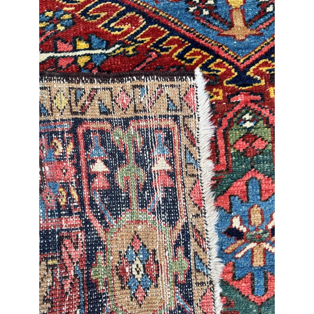 Antique Heriz Rug, 1890s For Sale - Image 18 of 18