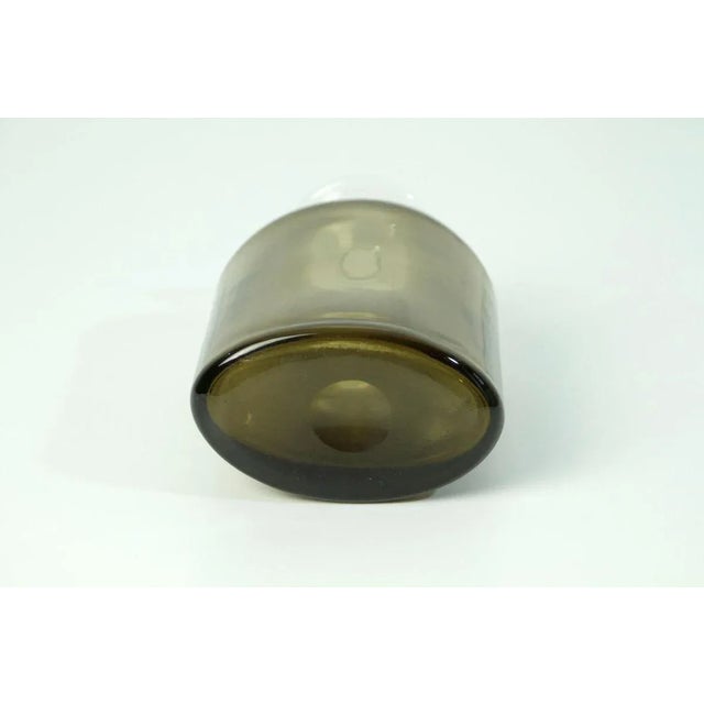 Glass Mid-Century Vase by Eva Englund for Pukeberg, Sweden For Sale - Image 7 of 8