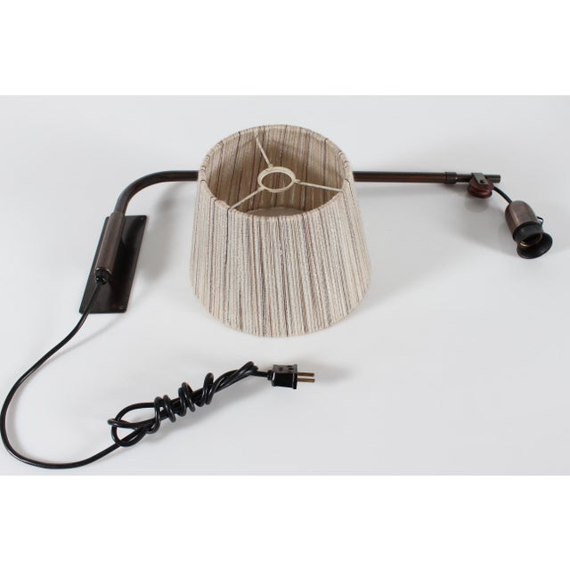 Adjustable Wall Light in Brass with String Shade by Hans Bergström for Bergboms, 1930s For Sale - Image 14 of 14